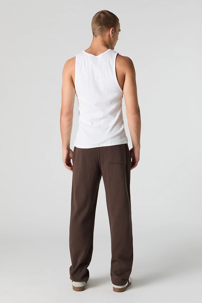 Pantalon d'entraînement en molleton uni