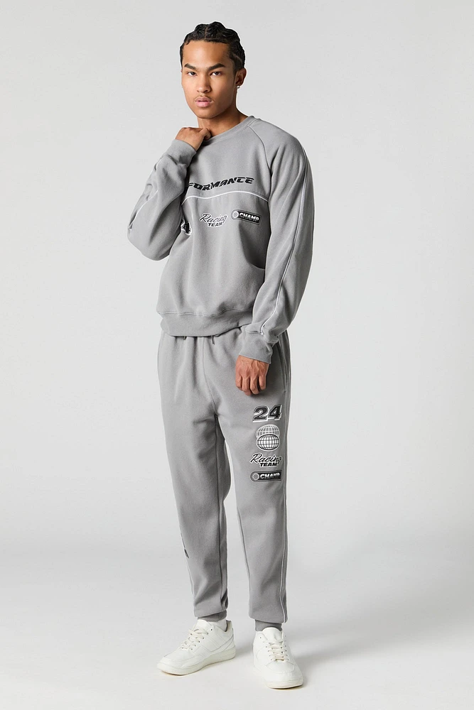Racing Graphic Fleece Jogger