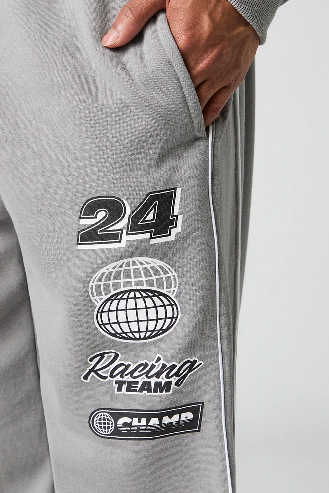 Racing Graphic Fleece Jogger