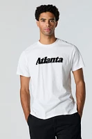 T-shirt à imprimé Atlanta