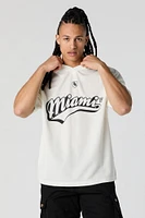 Miami Graphic Mesh Football Jersey