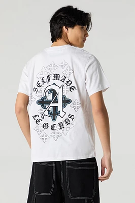 T-shirt avec motif brodé Self-Made Legends