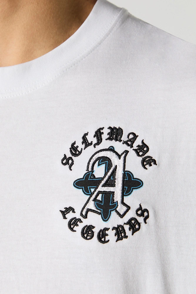 T-shirt avec motif brodé Self-Made Legends