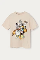 Looney Toons Basketball Team Graphic T-Shirt