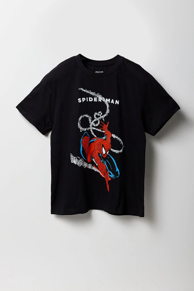 T-shirt à imprimé Spider-Man