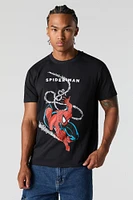 T-shirt à imprimé Spider-Man