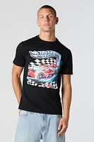 T-shirt à imprimé Hot Wheels Full Throttle