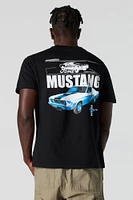 T-shirt à imprimé Ford Mustang