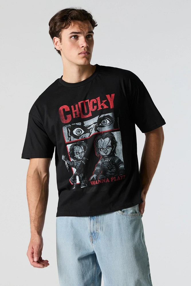 T-shirt à imprimé Chucky