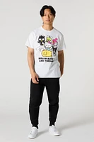 Hello Kitty and Friends White Graphic T-Shirt