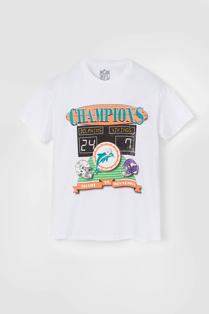 Miami Dolphins Graphic T-Shirt