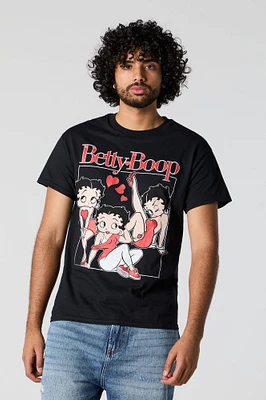 T-shirt à imprimé Betty Boop