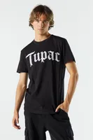 T-shirt à imprimé Tupac