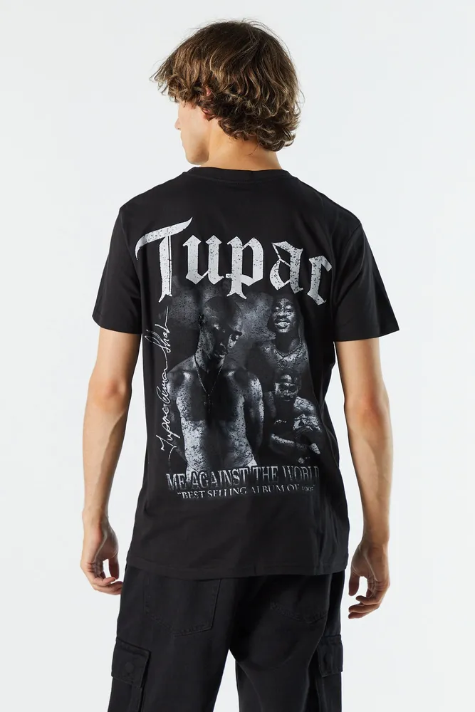 T-shirt à imprimé Tupac