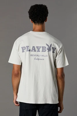 T-shirt à imprimé Playboy Beverly Hills