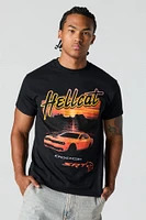 T-shirt à imprimé Hellcat