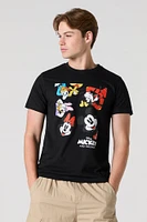 T-shirt à imprimé Mickey and Friends