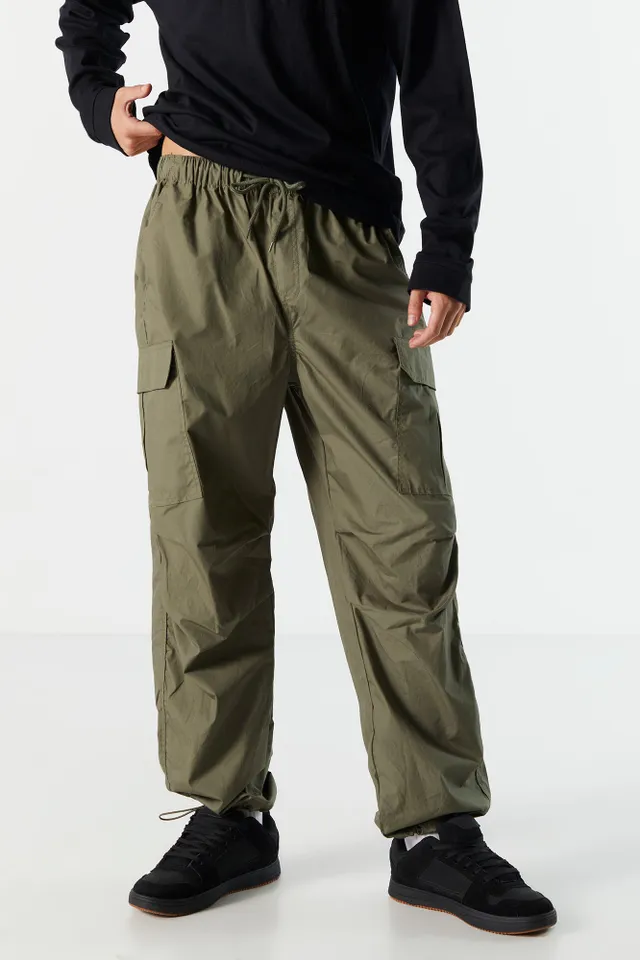 Khaki Regular Cargo Pants