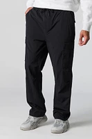 Nylon Straight Leg Cargo Pant