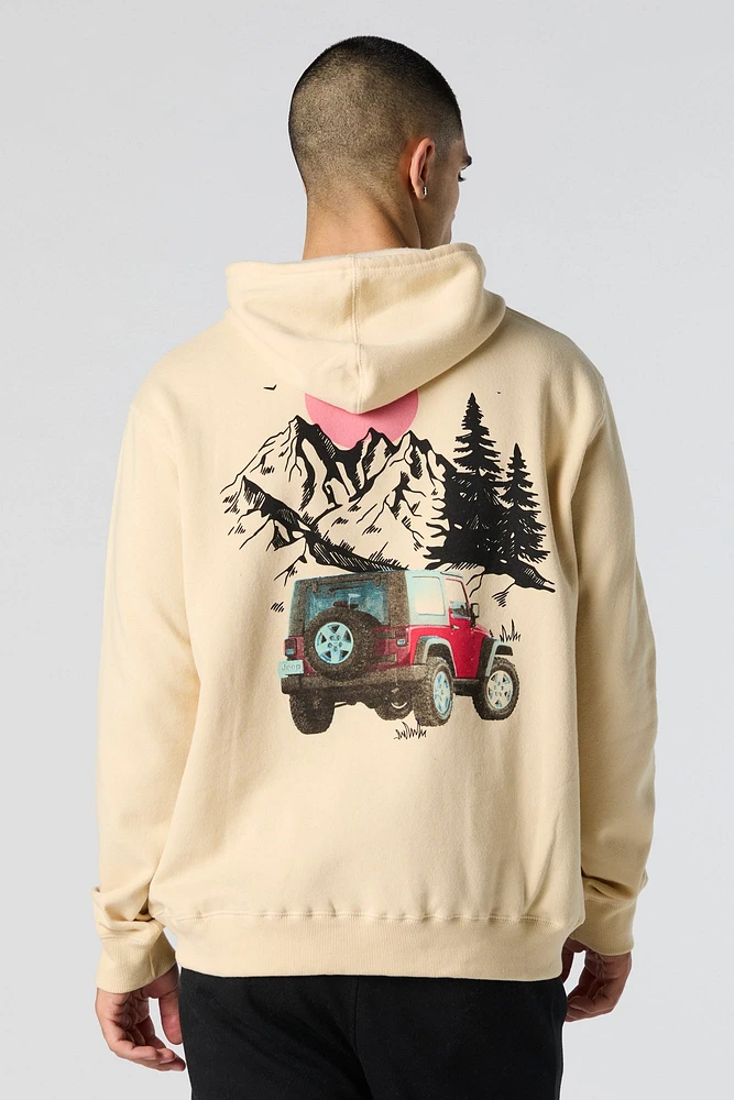 Jeep Graphic Fleece Hoodie