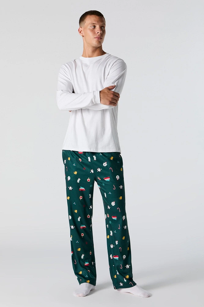 Printed Pajama Pant