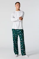 Printed Pajama Pant