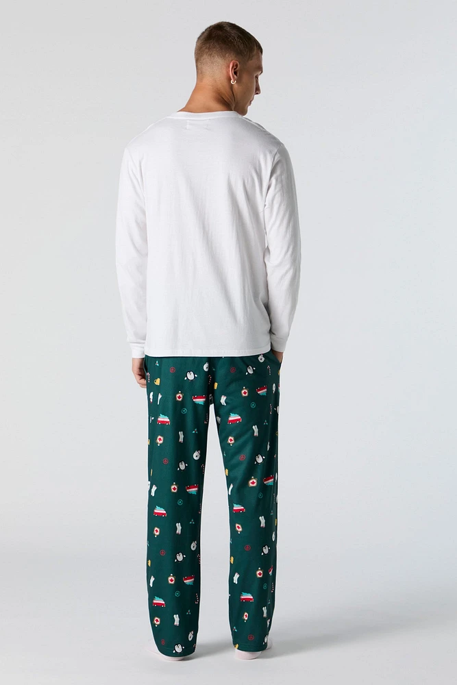 Pantalon de pyjama imprimé