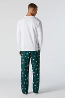 Printed Pajama Pant