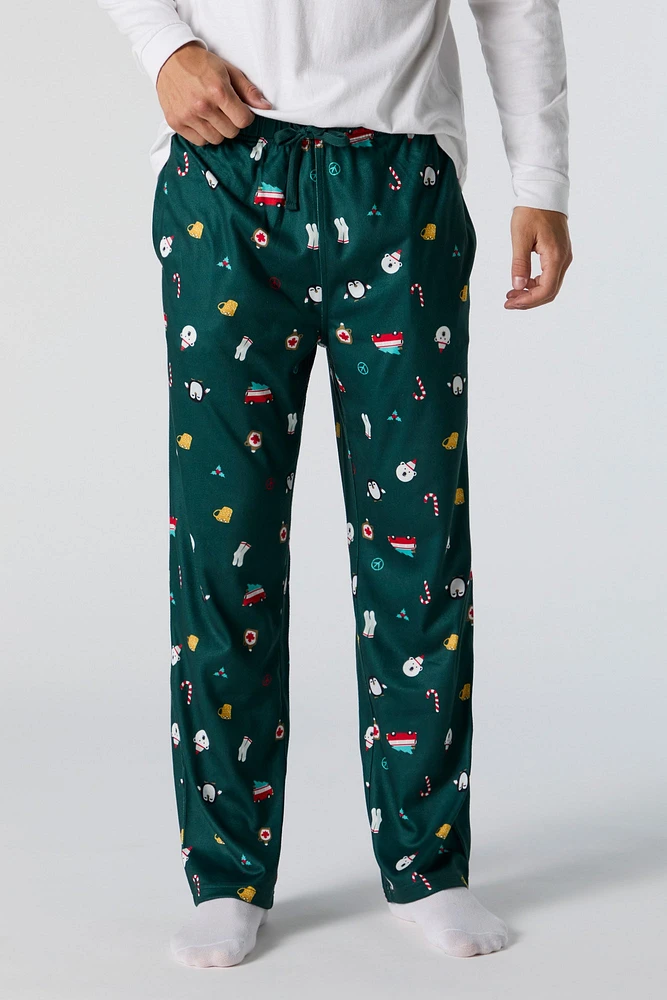 Printed Pajama Pant