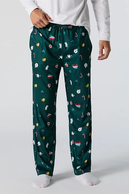 Printed Pajama Pant