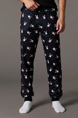 Jogger de pyjama Noël à imprimé Playboy