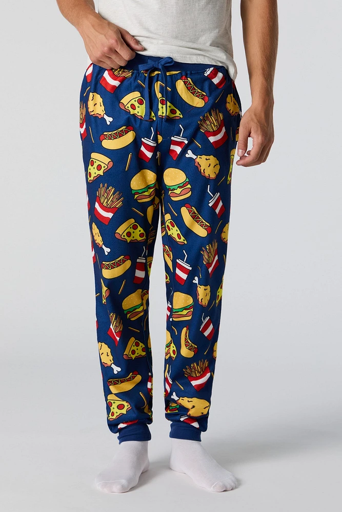 Jogger de pyjama imprimÃ©