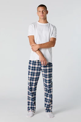 Pantalon de pyjama Ã  carreaux