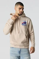 Haut à capuchon en molleton imprimé floqué Buffalo Bills