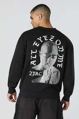 Tupac Graphic Fleece Sweatshirt