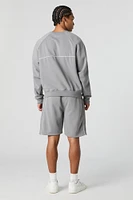 Racing Graphic Fleece Short
