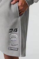 Racing Graphic Fleece Short