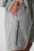 Racing Graphic Fleece Short