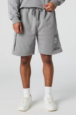 Racing Graphic Fleece Short