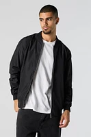 Nylon Bomber Jacket