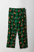 Ensemble pyjama Pyjamas de famille en flanelle à imprimé Rudolph pour hommes