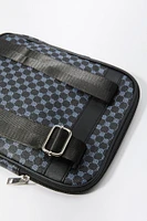 Status Print Crossbody Bag