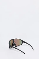 Soft Touch Tinted Shield Sunglasses