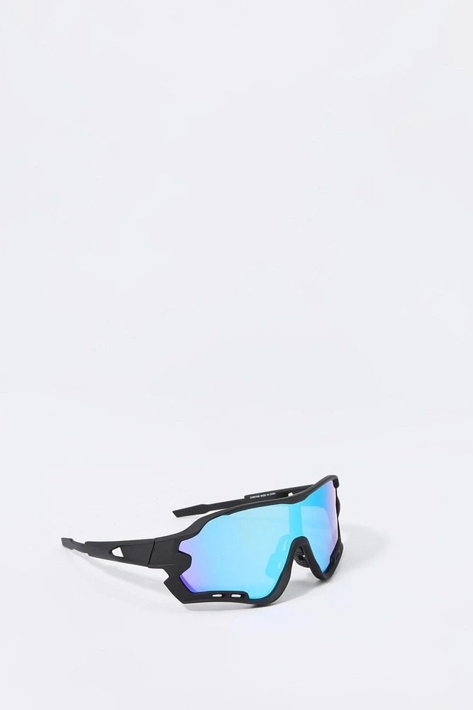 Soft Touch Sport Shield Sunglasses