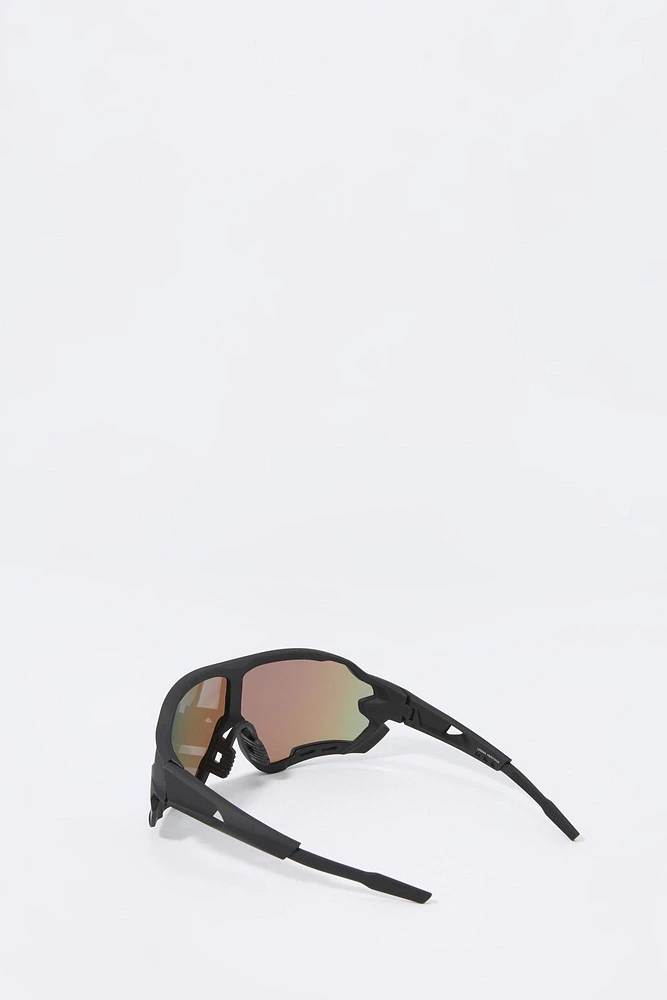 Soft Touch Sport Shield Sunglasses