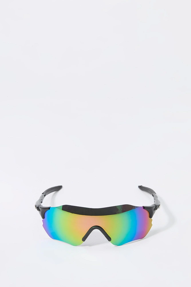 Lunettes de soleil sport sans monture