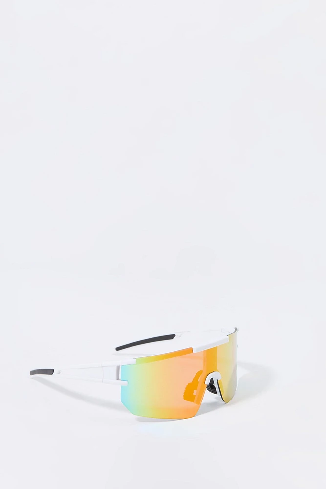 Lunettes de soleil sans monture avec verres teintÃ©s