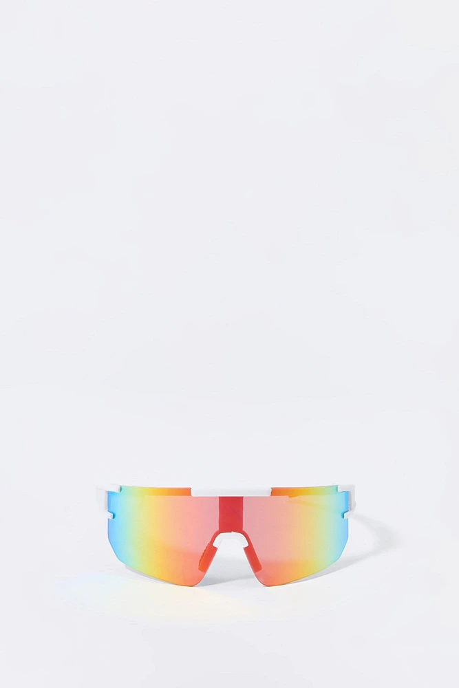 Lunettes de soleil sans monture avec verres teintÃ©s