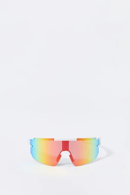 Lunettes de soleil sans monture avec verres teintÃ©s