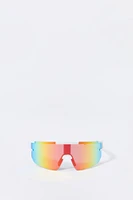 Lunettes de soleil sans monture avec verres teintÃ©s